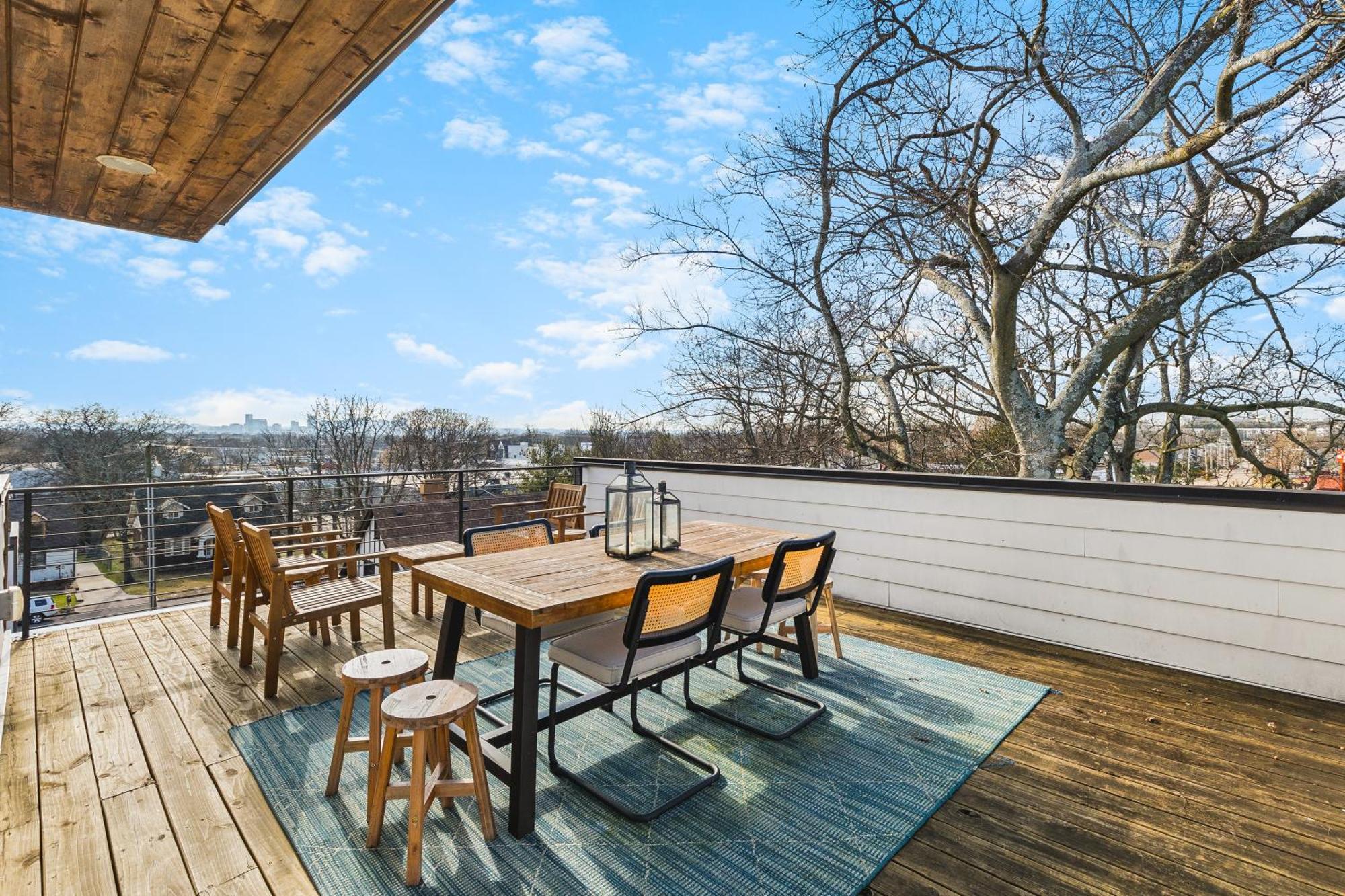 Modern Luxury Rooftop Deck, 3 Mi To Downtown Nashville Extérieur photo